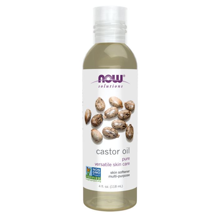 NOW Foods Castor Oil - 4 fl. oz.