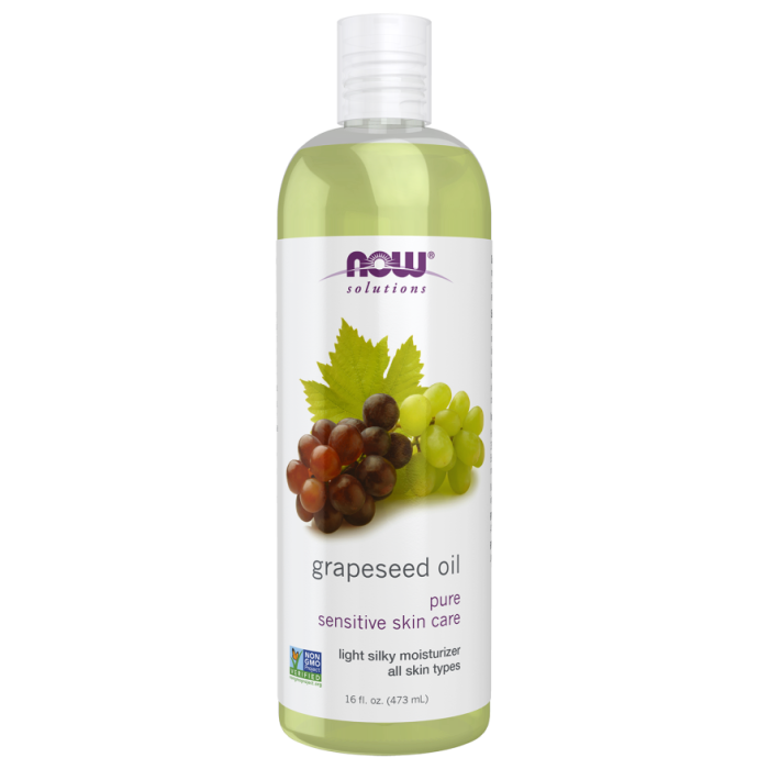 NOW Foods Grapeseed Oil - 16 fl. oz.