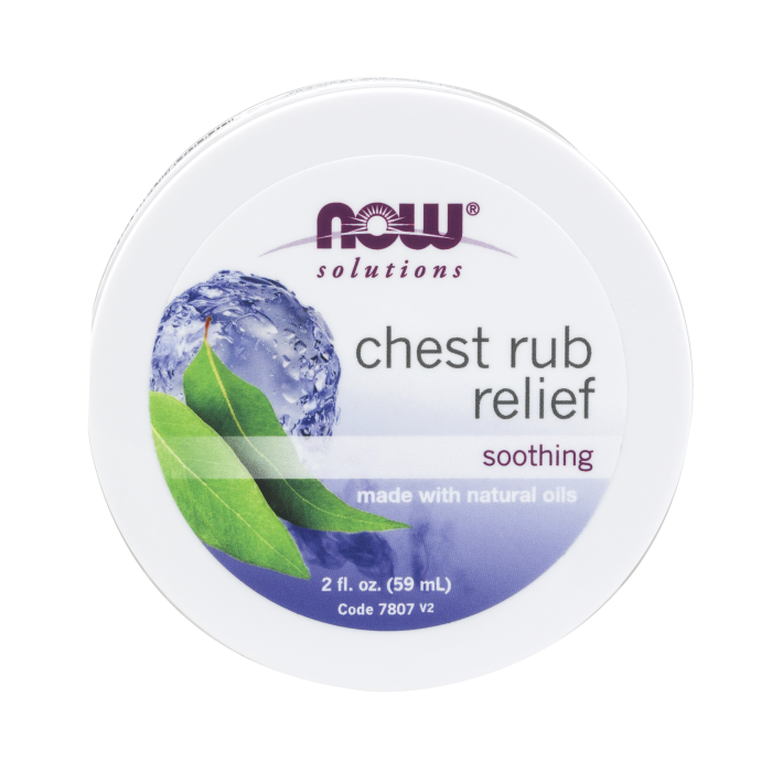 NOW Foods Chest Rub Relief - 2 fl. oz.