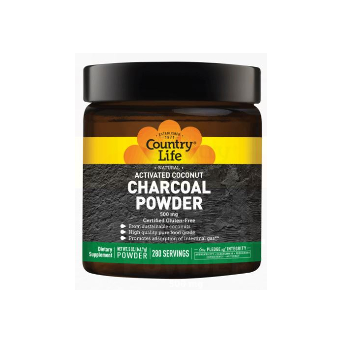 Country Life Charcoal Powder, 5 oz. 