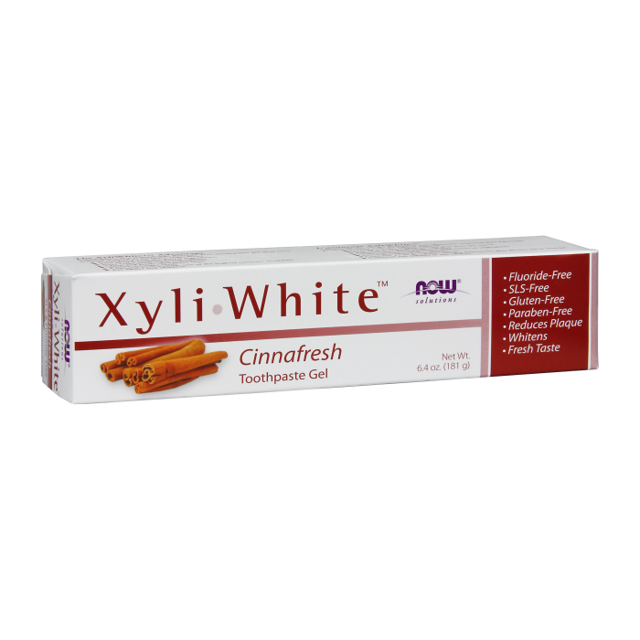 NOW Foods Xyliwhite™ Cinnafresh Toothpaste Gel - 6.4 oz.