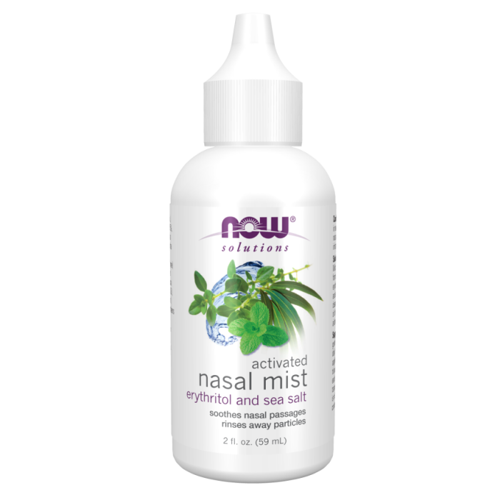 NOW Foods Nasal Mist, Activated - 2 fl. oz.