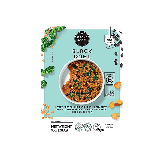 Strong Roots Black Dahl Frozen Entrée, 10 oz.