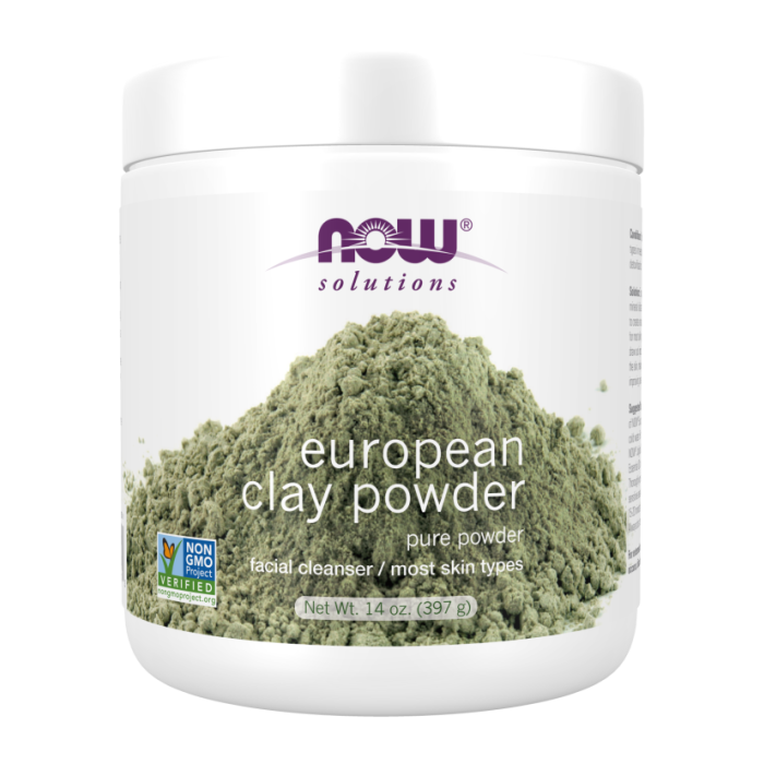 NOW Foods European Clay Powder - 14 oz.