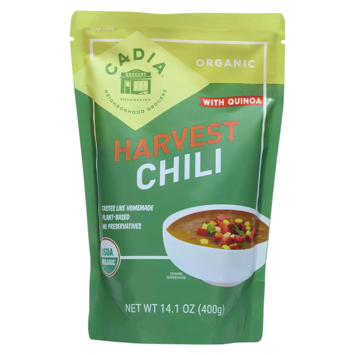 Cadia Organic Vegetarian Harvest Chili - Front view