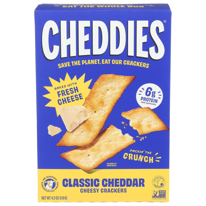 Cheddies Cheddar CheeseCrackers, 4.2oz.