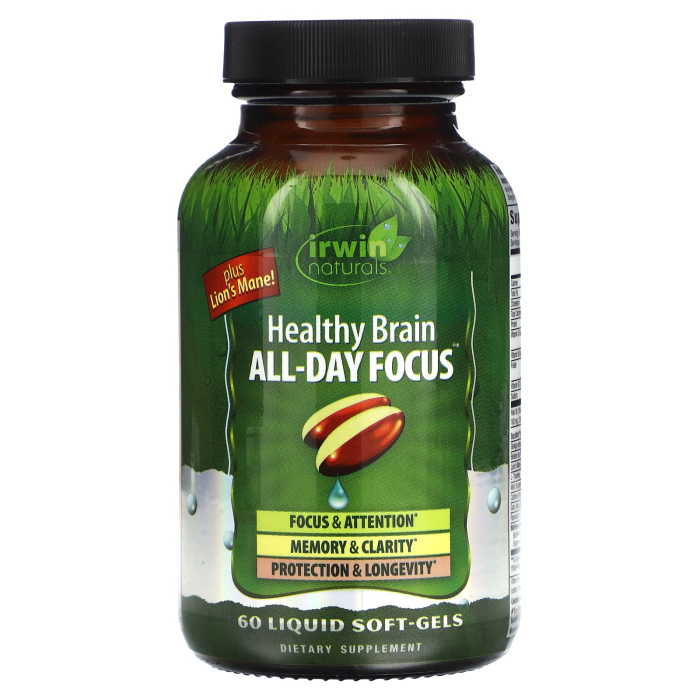  Irwin Naturals Healthy Brain All Day Focus - Front view