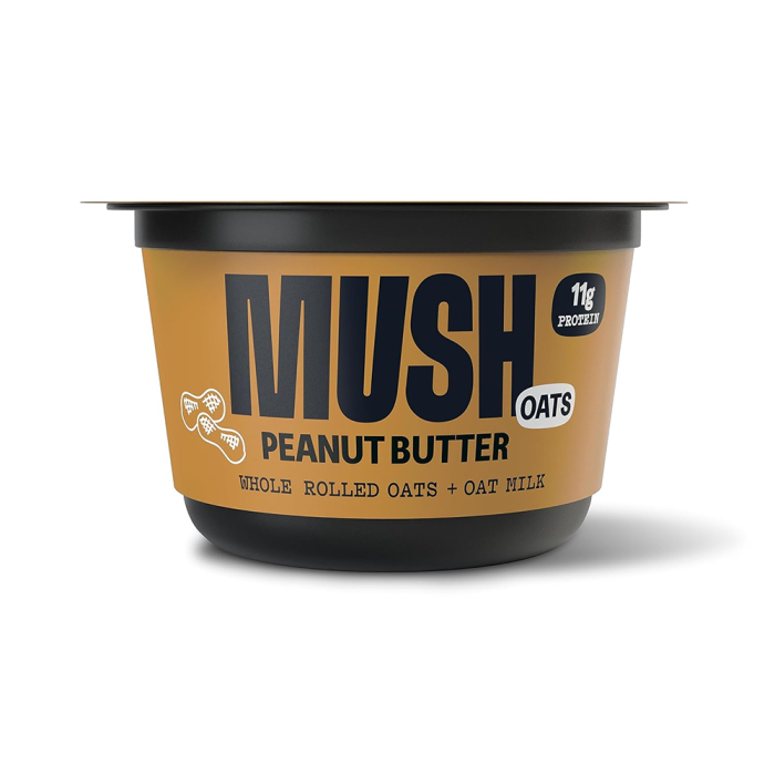 Mush Peanut Butter Overnight Oats - Front view