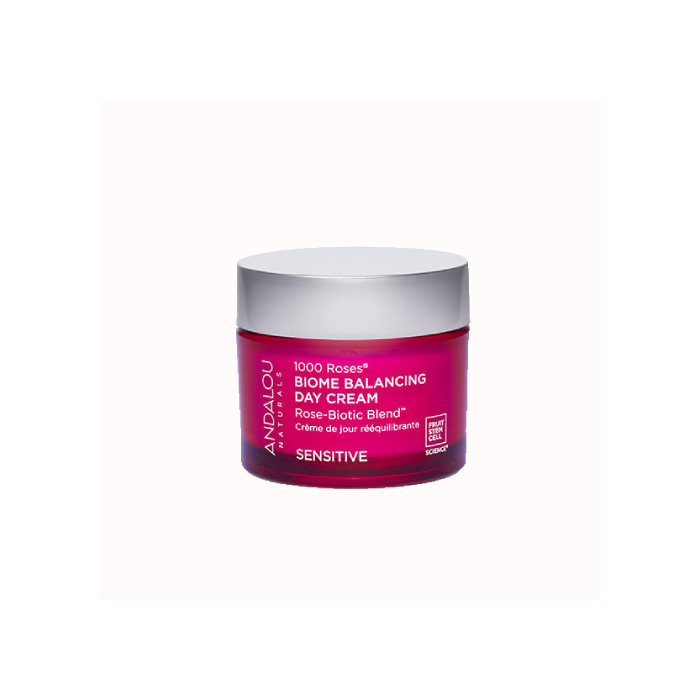 Andalou Naturals 1000 Roses Biome Balancing Day Cream - Front view