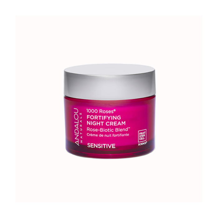 Andalou Naturals 1000 Roses Fortifying Night Cream - Front view