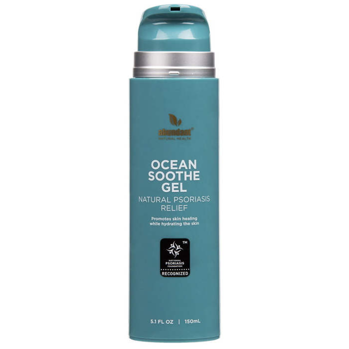 Abundant Natural Health Ocean Soothe Psoriasis Relief Gel - Front view