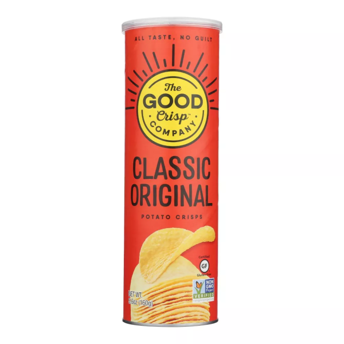 The Good Crisp Company Classic Original Potato Crisps - Front view