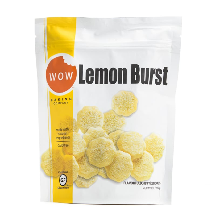 Wow Baking Lemon Burst Wheat & Gluten Free Cookies - Front view