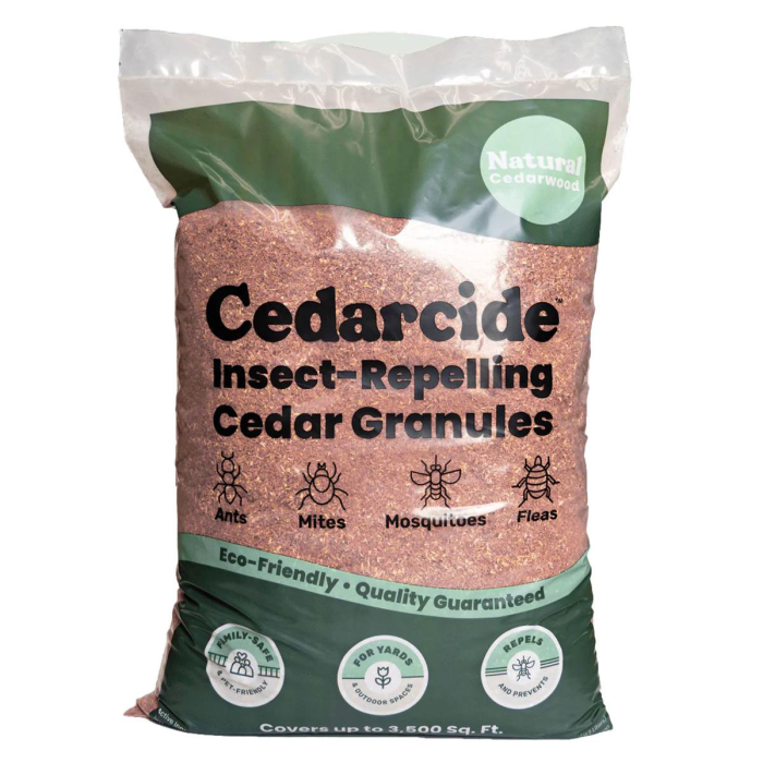 Cedarcide Lawn, Home & Garden Cedar Granules - Front view