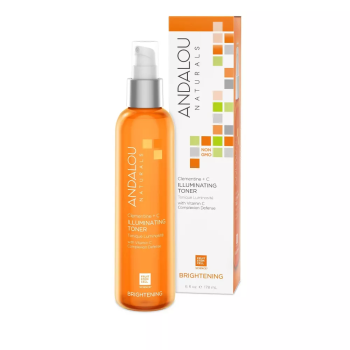 Andalou Naturals Clementine + C Illuminating Toner - Front view