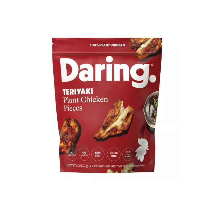 Daring Frozen Teriyaki Plant Chicken Strips - Front view