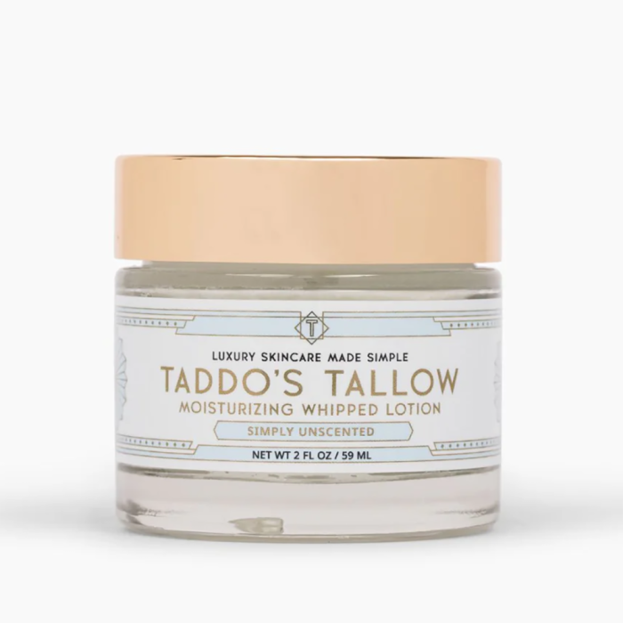 Taddo's Tallow Moisturizing Whipped Lotion Unscented - Front view