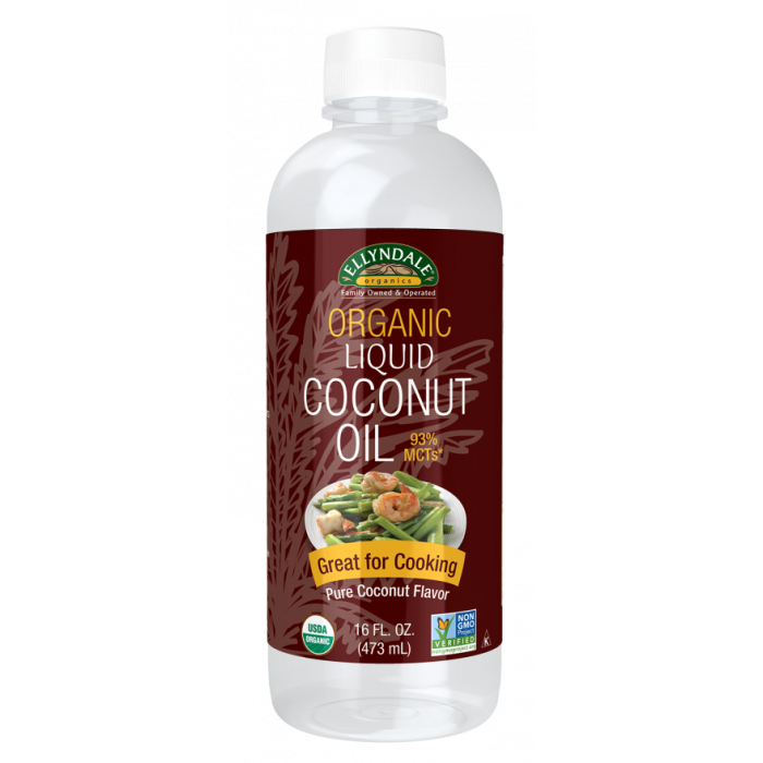 NOW Foods Liquid Coconut Cooking Oil, Organic - 16 fl. oz.