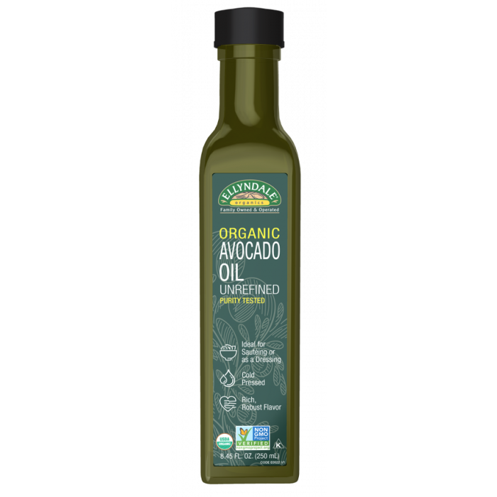 NOW Foods Avocado Cooking Oil, Organic in Glass Bottle - 8.45 fl. oz.