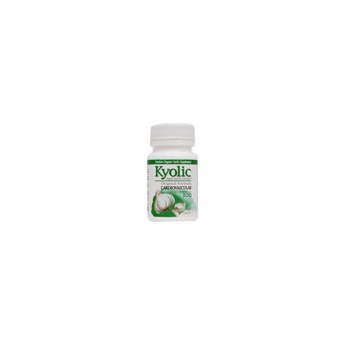 Kyolic Formula 100 Aged Garlic Yeast Free, 100 Tablets