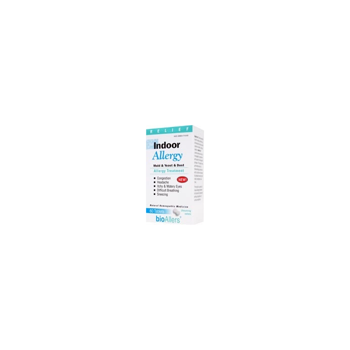 BioAllers Indoor Allergy, 60 Tablets