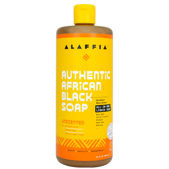 Alaffia Shea Butter Bodywash Unscented,  32 oz