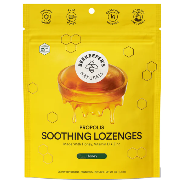 Beekeeper's Naturals Propolis Soothing Lozenges - Main