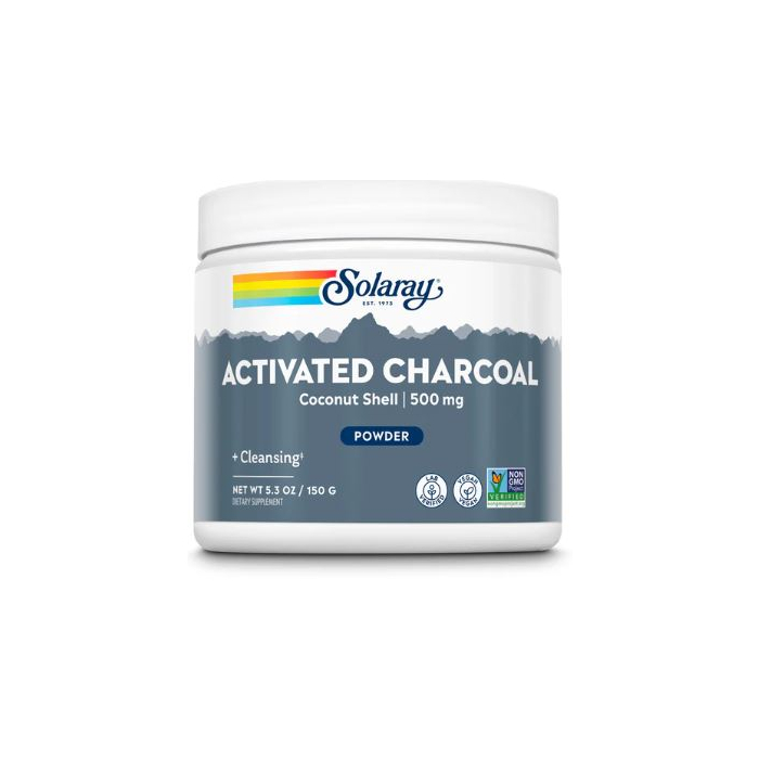 Solaray Activated Coconut Charcoal Powder, 2.65 OZ.