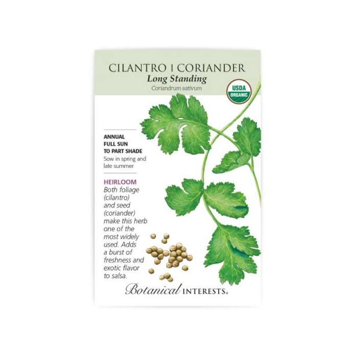 Botanical Interests Cilantro Coriander - Main