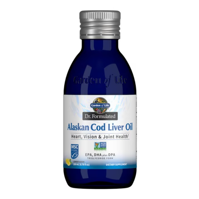 Garden of Life Dr. Formulated Alaskan Cod Liver Oil Liquid, 6.76 oz.