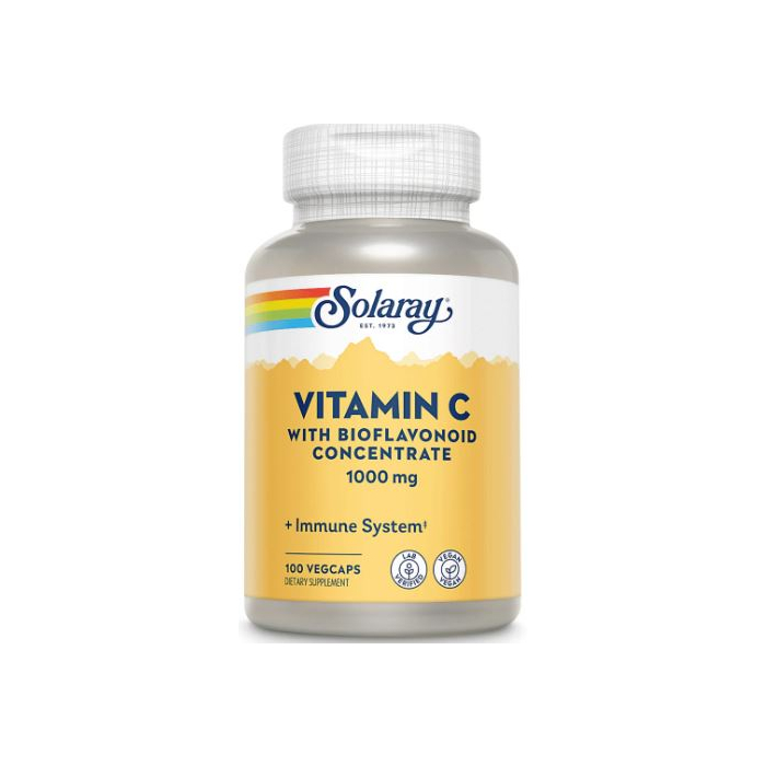 Solaray Vitamin C with Bioflavonoid Concentrate - Main