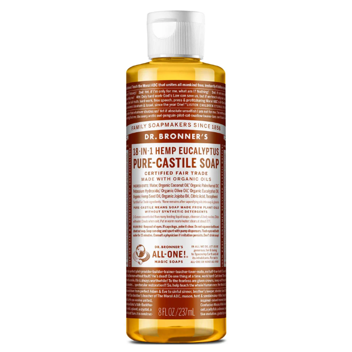 Dr. Bronner's Eucalyptus Castile Soap - Main