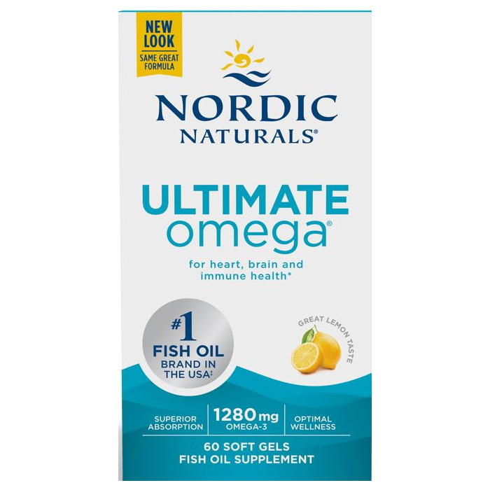 Nordic Naturals Ultimate Omega, 60 softgels