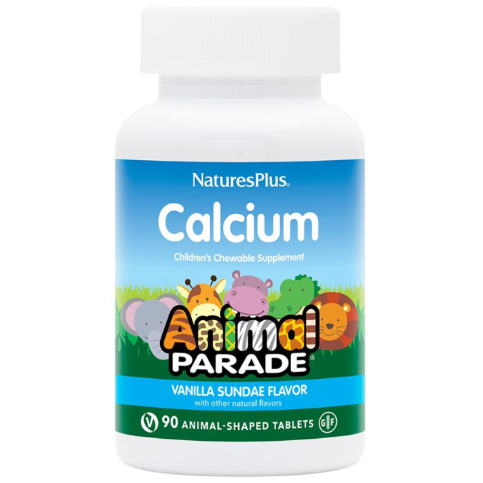 Nature's Plus Animal Parade® Calcium Vanilla Flavor, 90 Chewables