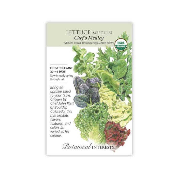 Botanical Interests Lettuce Mesclun - Main