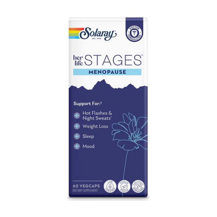 Solaray Her Life Stages Menopause, 60 Veggiecaps