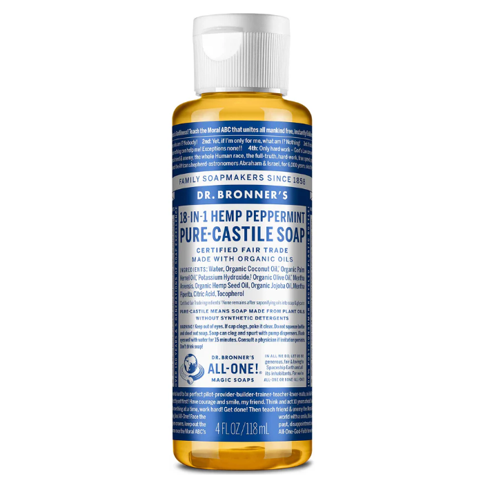 Dr. Bronner's Peppermint Castile Soap - Main