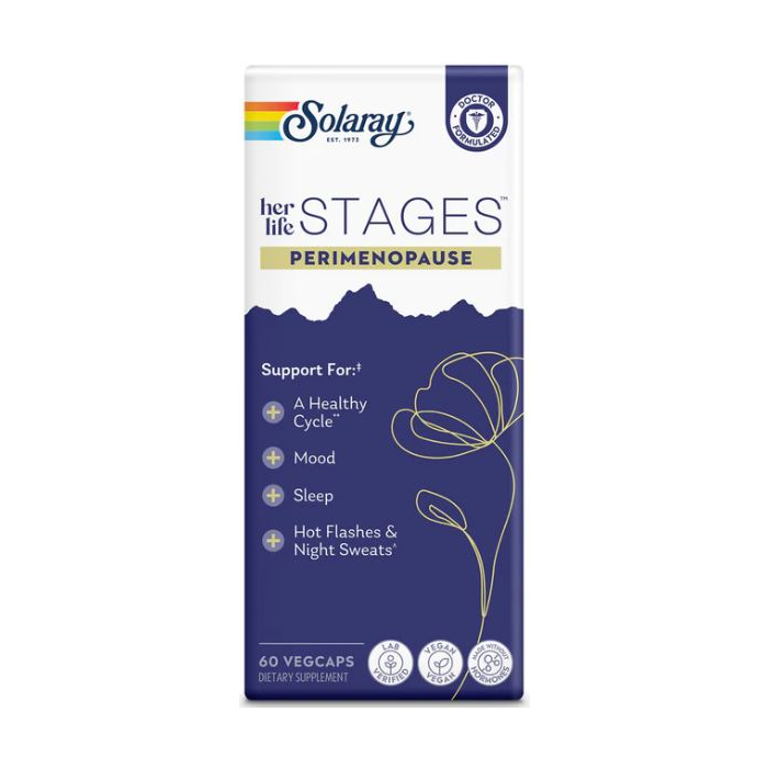 Solaray Her Life Stages Perimenopause, 60 Veggiecaps