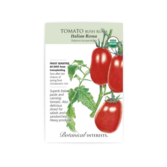 Botanical Interests Roma Italian Tomatoes - Main