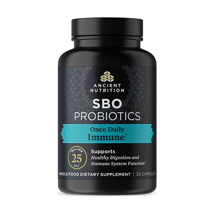 Ancient Nutrition SBO Probiotics Immune Once Daily, 30 Capsules