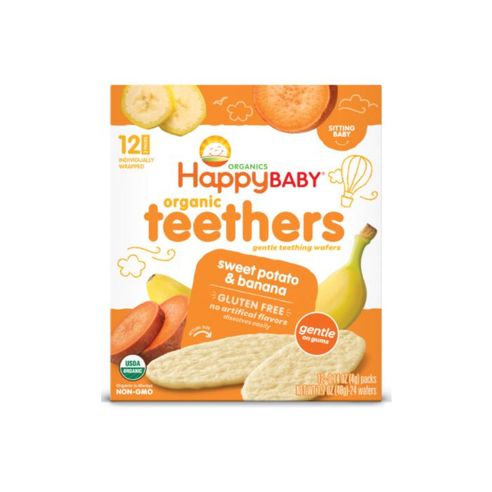 Happy Baby Teether Sweet Potato & Banana - Main