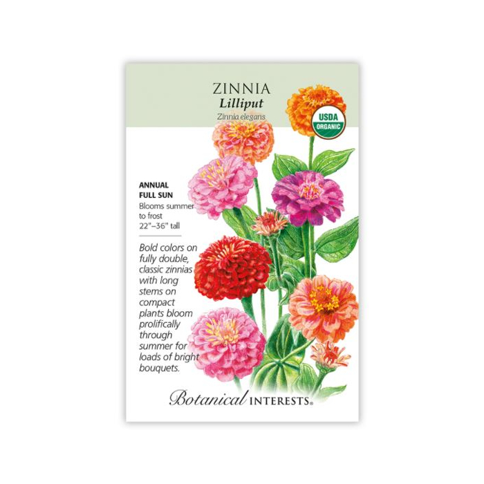 Botanical Interests Zinnia - Main