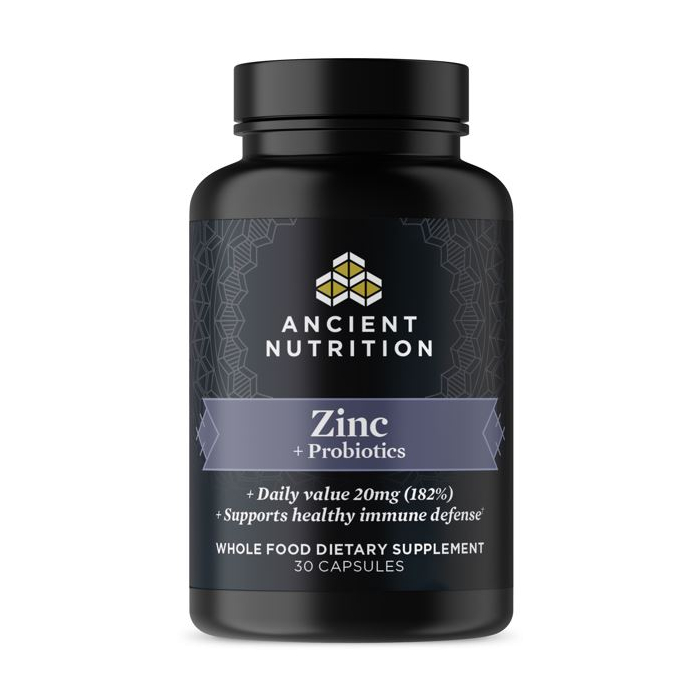 Ancient Nutrition Zinc + Probiotics - Main