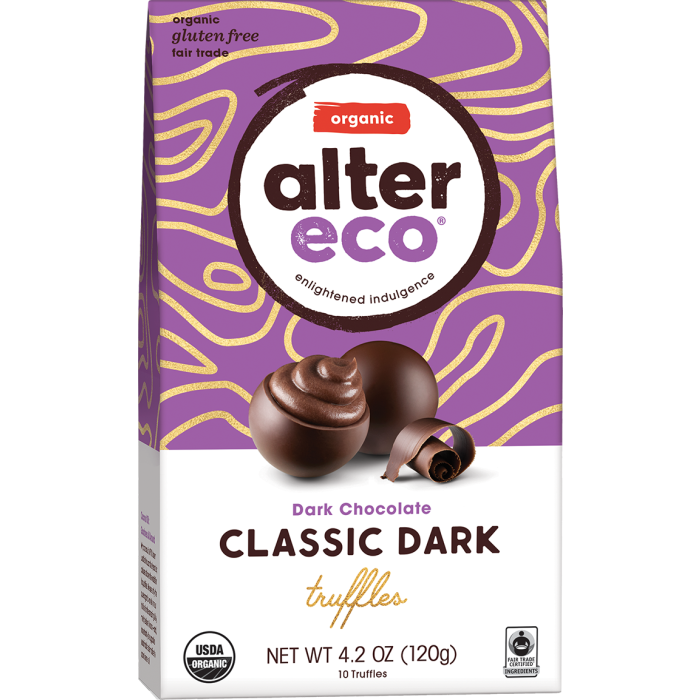 Alter Eco Classic Dark Truffles, 10 Count