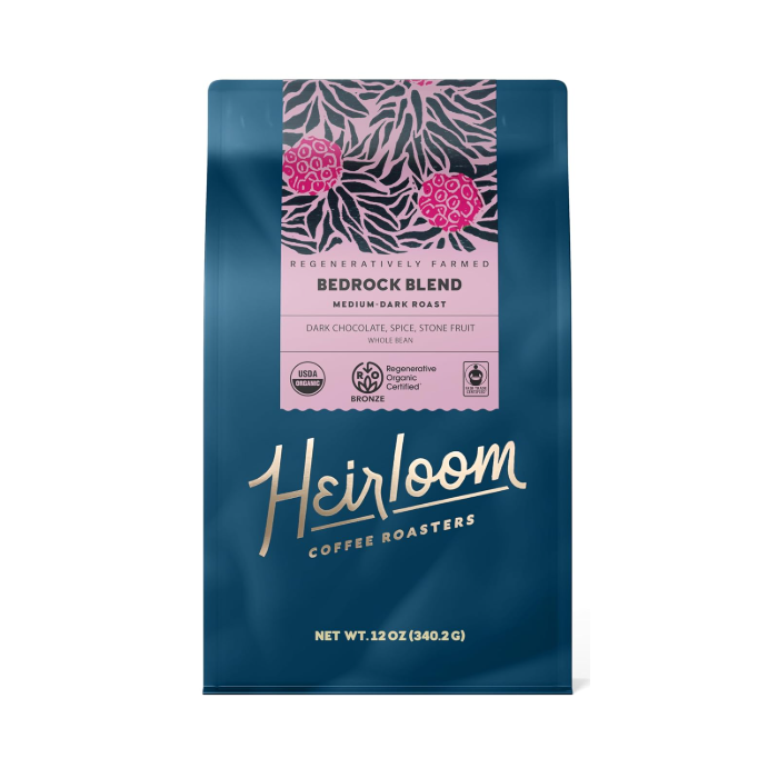 Heirloom Coffee Roasters Bedrock Blend, 12oz.