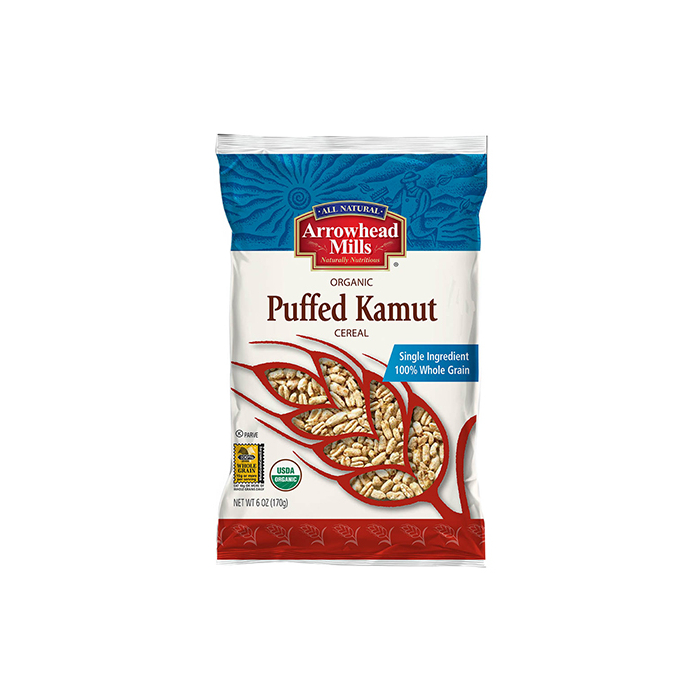 Arrowhead Mills Organic Puffed Kamut Cereal, 6 oz.