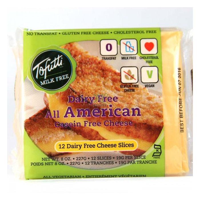 Tofutti Dairy Free American Cheese Slices