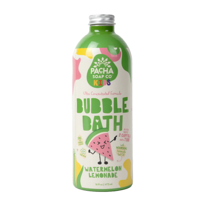 Pacha Soap Co. Watermelon Lemonade Ultra Concentrated Bubble Bath - Front view