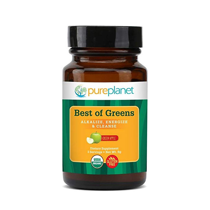 Pure Planet Organic Best of Greens Tasty Green Apple, 79g