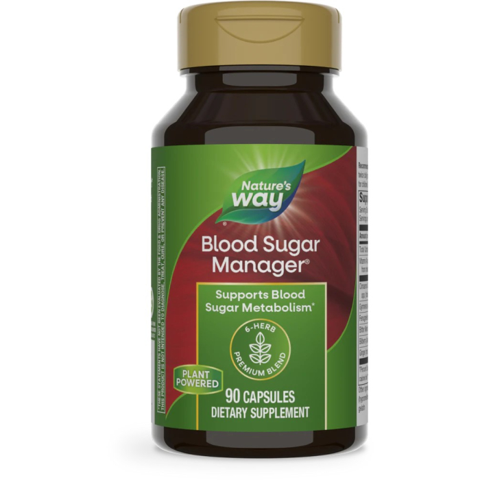 Nature's Way Blood Sugar Metabolism Blend, 90 Vcapsules